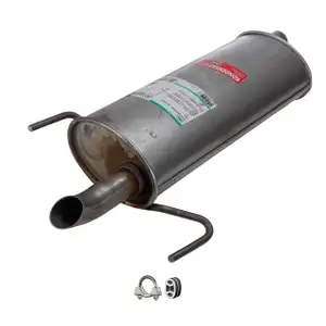 ERNST Endschalld&auml;mpfer Auspuff Endtopf + Anbausatz f&uuml;r OPEL Astra F CC 1.4-2.0 1.7 TD/TDS