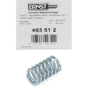 ERNST 493512 Feder Abgasanlage f&uuml;r BMW 1er E81 E87 3er E90 E91 E92 E93 18307790610