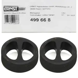 2x ERNST Halter Auspuff Schalld&auml;mpferhalter f&uuml;r BMW 3er E30 E36 5er E34 Z3 18211105635