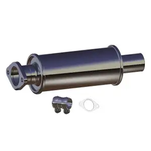 ERNST Mittelschalld&auml;mpfer + Anbausatz f&uuml;r MINI R50 R53 Cabrio R52 Cooper W10 bis 08.2006