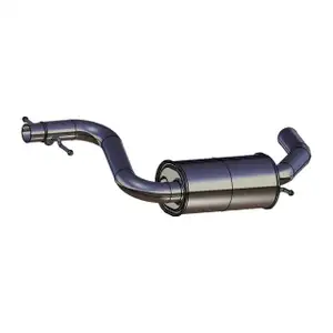 ERNST 155274 Mittelschalld&auml;mpfer f&uuml;r VW Golf 5 GTI AUDI A3 8P 2.0 TFSI 200 PS bis 06.2008