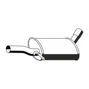 ERNST 161138 Mittelschalld&auml;mpfer f&uuml;r SKODA Yeti (5L) 1.8 TSI 4x4 152/160 PS 1K0253409A