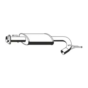 ERNST 515092 Mittelschalld&auml;mpfer f&uuml;r PSA Jumper 2 Boxer FIAT Ducato 244 2.8 DIESEL