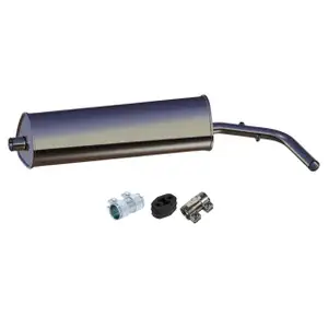 ERNST Mittelschalld&auml;mpfer + Anbausatz f&uuml;r VW Up ab 07.2019 SKODA Citigo 1.0 60/75 PS