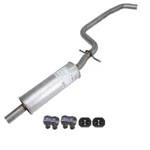 ERNST Mittelschalld&auml;mpfer + Anbausatz f&uuml;r VW Golf 5 6 / Plus AUDI A3 8P 1.6 2.0 SDI