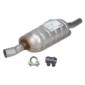 ERNST Mittelschalld&auml;mpfer Mitteltopf + Anbausatz f&uuml;r BMW 3er E46 316i 318i N42 N46