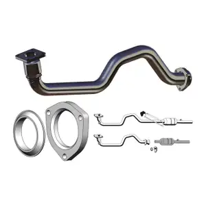 ERNST 153430 Reparaturrohr Hosenrohr KAT f&uuml;r W Golf 4 Bora SEAT Leon 1M 1.4 16V 75 PS