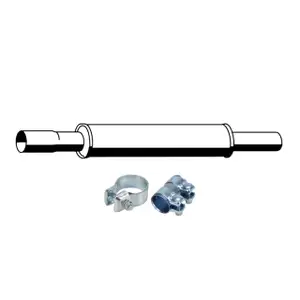 ERNST Vorschalld&auml;mpfer Schalld&auml;mpfer + Anbausatz f&uuml;r VW Golf 3 Vento 1.8 75 PS ab Fgst.