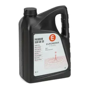 5L 5 Liter EUROREPAR PREMIUM SUN 5W-30 Motor&ouml;l ACEA C3 SPI SP Stellantis FPW9.55535/03