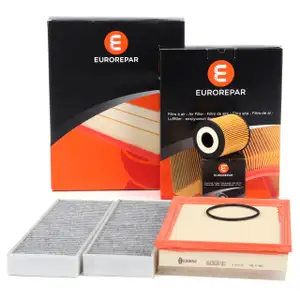 EUROREPAR Filterset 3-tlg für PSA Jumpy 3 Spacetourer Expert Traveller OPEL VIVARO C 1.5 D