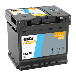EXIDE EA530 PREMIUM Autobatterie Batterie Starterbatterie 12V 53Ah EN540A