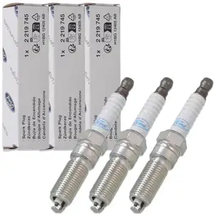 3x ORIGINAL FORD Z&uuml;ndkerze Fiesta 7 MK7 1.1 Ti-VCT 71/86 PS 2219745