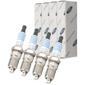 4x ORIGINAL Ford Z&uuml;ndkerze Fiesta 5 ST150 Focus 2 C-Max 2 Mondeo 3 1.8 2.0 5190932