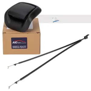 AIC Griff Entriegelung Fahrersitz + ORIGINAL Seilzug für FORD Fiesta 5 MK5 ab 10.2002