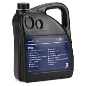 5L 5 Liter ORIGINAL FORD POAT Kühlerfrostschutz Frostschutz Konzentrat GELB/GRÜN 2733438