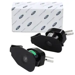 2x ORIGINAL FORD Bordsteinlicht Bodenlicht Au&szlig;enspiegel Mustang MK6 ab 08.2015