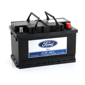 ORIGINAL FORD Starterbatterie Autobatterie Batterie 12V 60Ah 590A 1935549