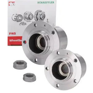 2x FAG Radnabe f&uuml;r PSA Jumpy 3 Expert Partner Traveller OPEL Zafira Life Vivaro C hinten