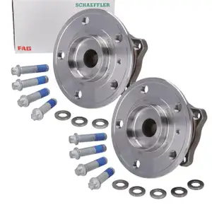 2x FAG Radnabe + Radlager f&uuml;r MERCEDES-BENZ A-Klasse W169 B-Klasse W245 hinten 1699810027