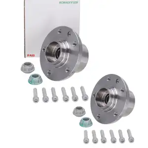 2x FAG Radnabe f&uuml;r Transporter Multivan T5 T6 Touareg 7L vorne o. hinten 7H0401611H