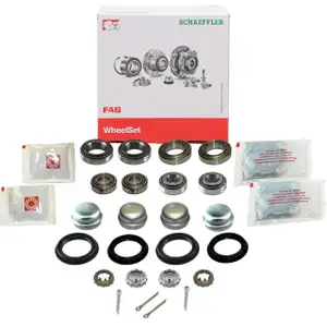2x FAG 713610230 Radlager Satz f&uuml;r VW Golf 1 2 3 K&auml;fer 1200 1302 Passat B1-4 Polo hinten