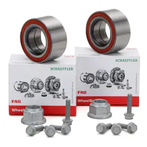 2x FAG 713612280 Radlagersatz f&uuml;r PORSCHE 911 993 996 Boxster 986 911 vorne / hinten