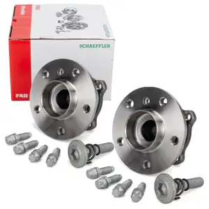 2x FAG 713649660 Radnabe für BMW 1er F40 X1 F48 X2 F39 F45 MINI F60 F54 hinten 33416851589