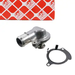 febi 188285 Thermostat + Geh&auml;use + Dichtung f&uuml;r VW Transporter Multivan 2.5 TDI 070121114