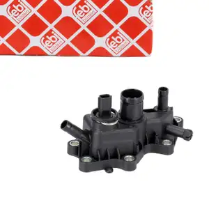 febi 194379 Thermostatgeh&auml;use + Sensor f&uuml;r RENAULT Twingo 3 SMART Fortwo Forfour 0.9