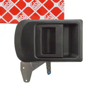 febi 101982 T&uuml;rgriff T&uuml;rbet&auml;tigung Schwarz f&uuml;r IVECO Daily 3 4 rechts au&szlig;en 500329761