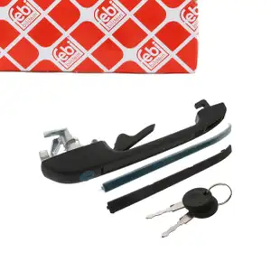 febi 15434 Türgriff Türbetätigung für VW Caddy Golf 1 2 Passat B1 Polo 2 Scirocco rechts
