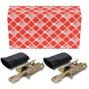 2x febi T&uuml;rfeststeller T&uuml;rfangband f&uuml;r MERCEDES C-/E-Klasse W202 S202 W210 S210 vorne
