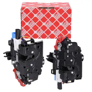2x febi Stellmotor T&uuml;rschloss f&uuml;r VW Touareg (7L) Phaeton PORSCHE Cayenne (9PA) vorne