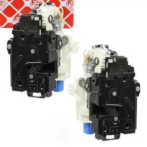 2x febi Türschloss Stellmotor für VW Polo 9N SEAT Cordoba Ibiza 3 SKODA Fabia 1 hinten
