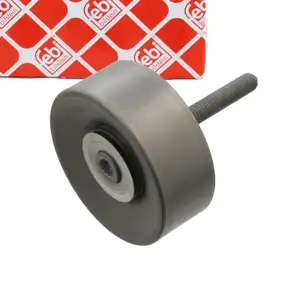 febi Umlenkrolle Keilrippenriemen für AUDI A4 B8 A6 C6 C7 VW Touareg PORSCHE Cayenne 3.0