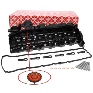 febi Ventildeckel + Ventildeckeldichtung Schraube Düsenhalter für BMW 3er 4er 5er 6er N57