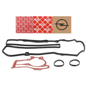 FEBI Ventildeckeldichtung + Dichtung Steuerventil Wasserpumpe OPEL Astra Zafira 1.2 1.4