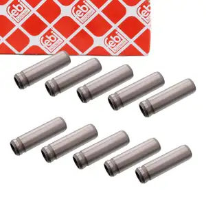 10x febi 14826 AUSLASSSEITE Ventilführung für MERCEDES/8 W115 W123 W460 W110 OM615/616/617