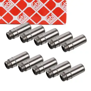 10x febi 14828 AUSLASSSEITE Ventilführung für MERCEDES W201 W202 W124 W210 W140 OM601/602