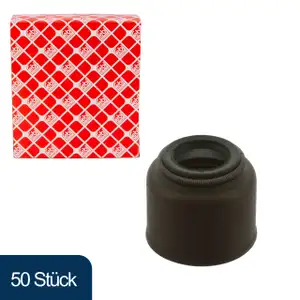 50x febi 03361 Ventilschaftabdichtung für OPEL Ascona Kadett Manta Monza Omega Rekord