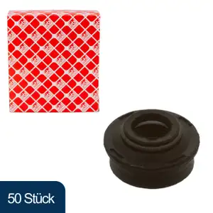 50x febi 03363 Ventilschaftabdichtung f&uuml;r FORD Capri Consul Escort Scorpio Sierra Transit