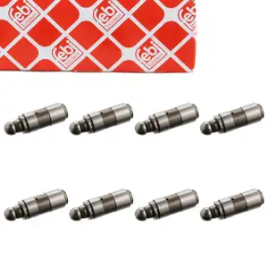 8x febi 02998 Ventilstößel für OPEL Astra F G Corsa A B Kadett D E Omega A B Vectra A B