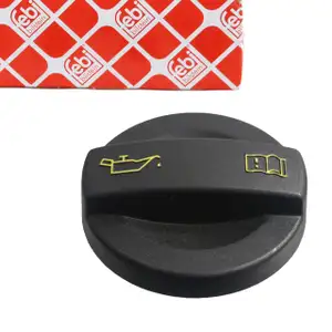 febi Ölverschlusskappe Öldeckel für VW Golf 7 Passat B8 Polo 5 6 AUDI A3 A4 SEAT Ibiza 5