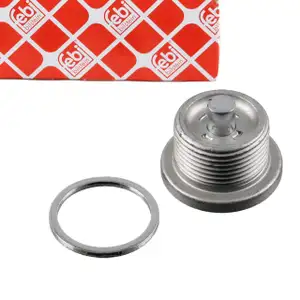 febi M24 x 15 &Ouml;lablassschraube f&uuml;r MERCEDES-BENZ 190 W201 Sprinter W639 W461 W463