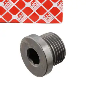 febi 31702 M18 x 15 &Ouml;lablassschraube f&uuml;r BMW 1er 3er 5er 6er 7er 8er X5 X6 X7 11137536578