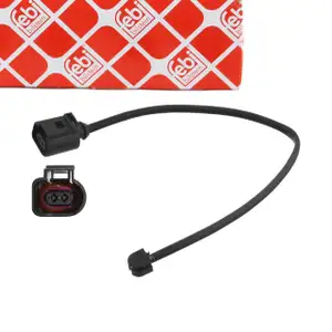 febi 34499 Warnkontakt Warnkontaktkabel Bremsbelagverschlei&szlig; vorne