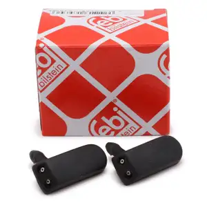 2x febi 17930 Wischwasserdüse Frontscheibe für VW Golf 1 2 3 Passat Polo T4 Caddy 1 2