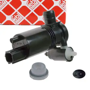febi Waschwasserpumpe Dualpumpe f&uuml;r LAND ROVER Discovery 4 Range Rover Sport 1 2/Evoque