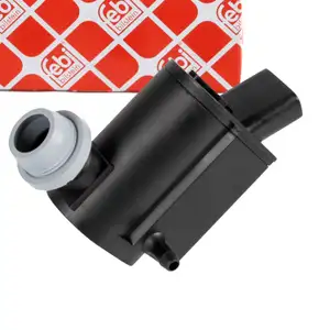 febi Waschwasserpumpe Dualpumpe f&uuml;r TOYOTA Corolla Verso Yaris Starlet Hiace 4 Picnic XM1