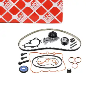 febi Zahnriemensatz + Wasserpumpe f&uuml;r CITROEN C3 2 3 PEUGEOT 208 1 2 OPEL Corsa F 1.0/1.2i